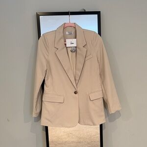 Workshop Republic Clothing Tan Blazer